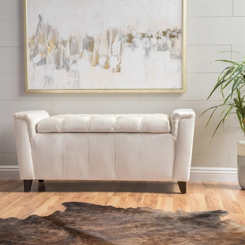 Armed Storage Bench