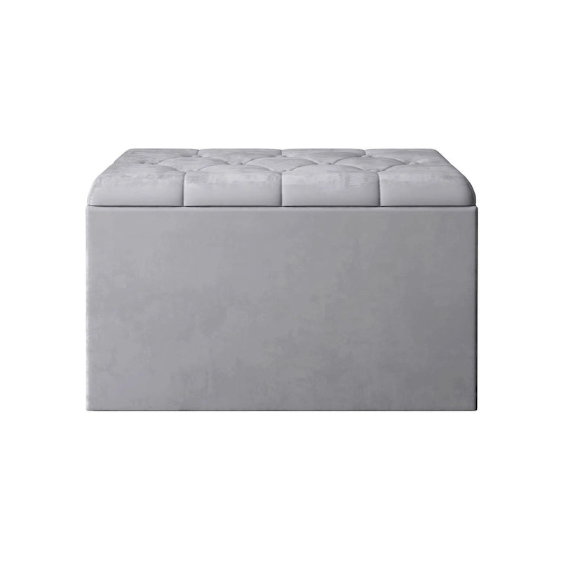 Upholestered Flip Top Storage Bench