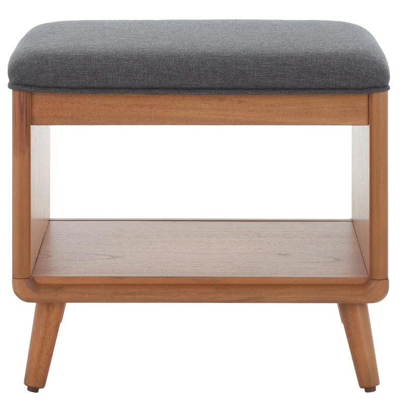 Open Shelf Bench W/ Cushion - 20 W x 15 D x 18 H
