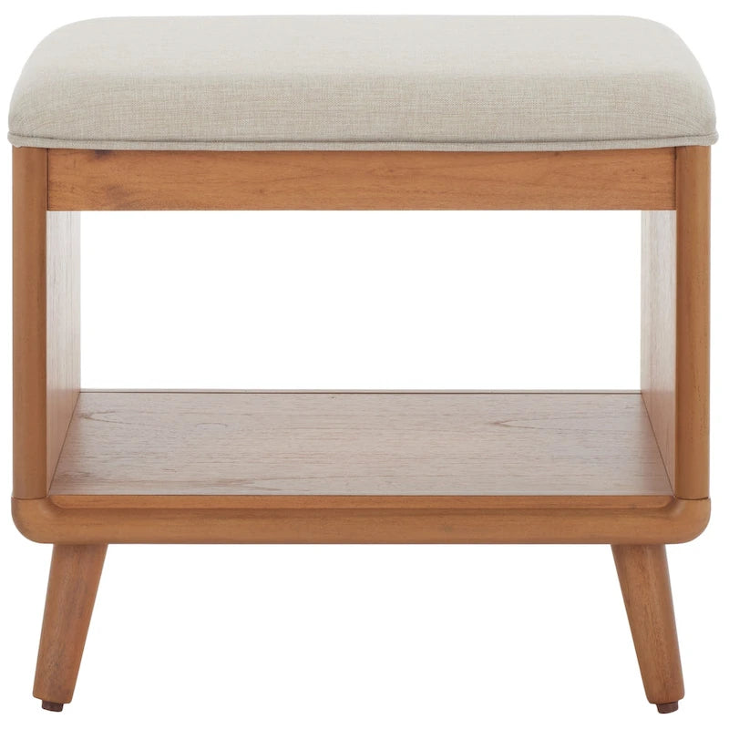 Open Shelf Bench W/ Cushion - 20 W x 15 D x 18 H
