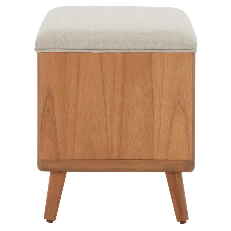 Open Shelf Bench W/ Cushion - 20 W x 15 D x 18 H