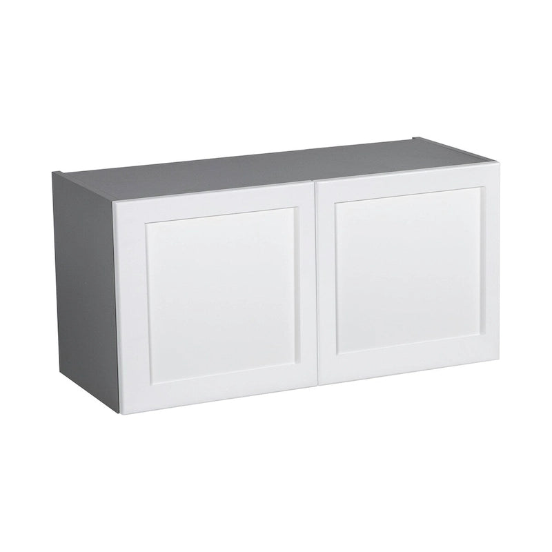 Armadietto da parete 30 x 18, doppia anta, grigio - 30 x 18 x 12
