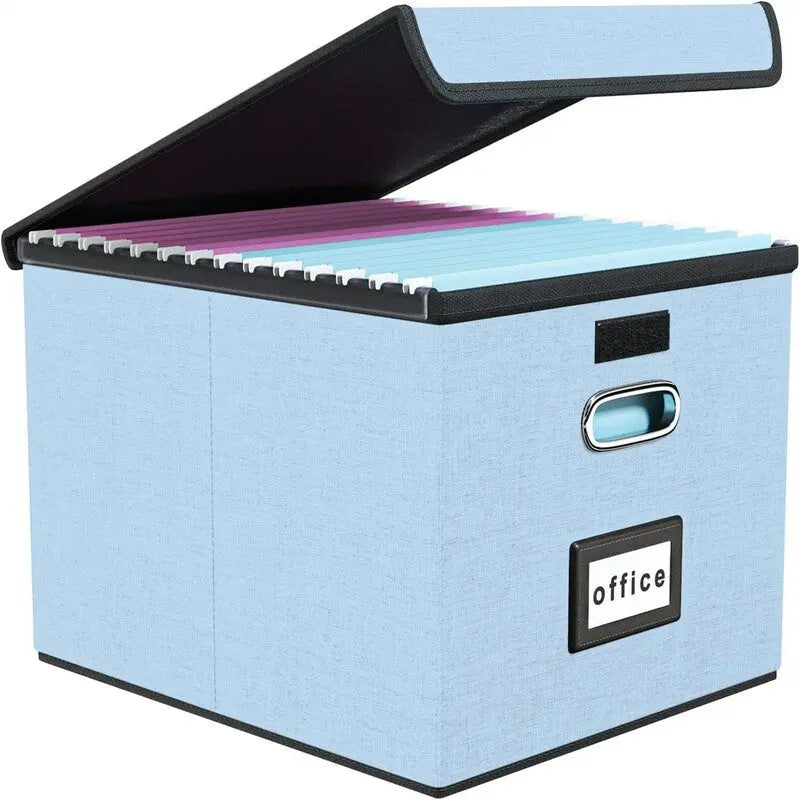 Scatola organizer pieghevole per documenti - 14.9L x 12.7W x 10.8H