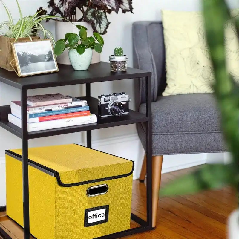 Scatola organizer pieghevole per documenti - 14.9L x 12.7W x 10.8H