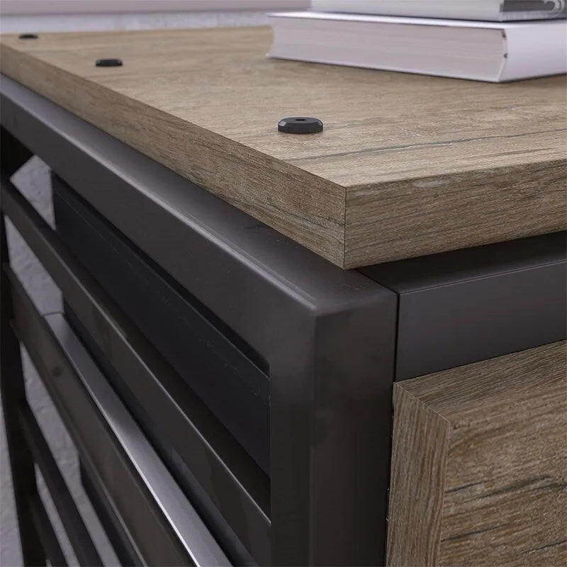 Seitlicher Aktenschrank