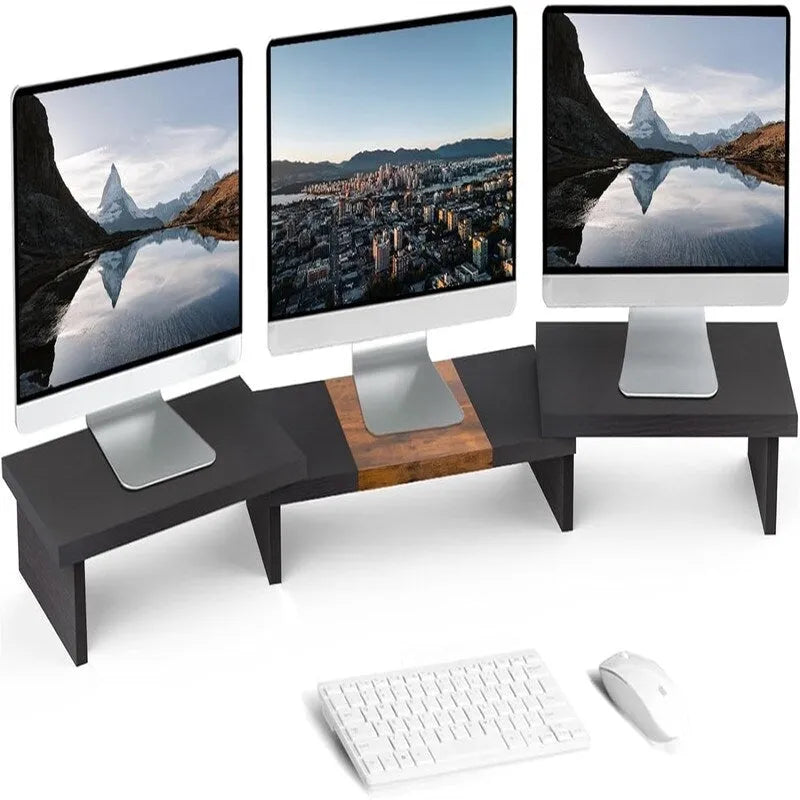 Dreifacher Dual-Monitorständer