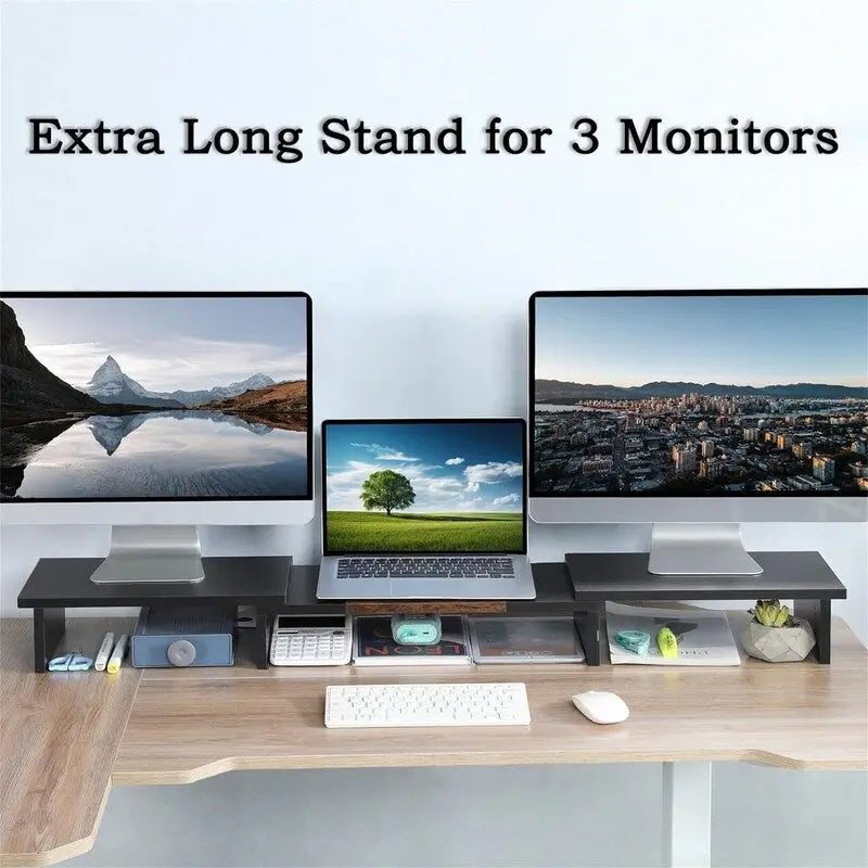 Dreifacher Dual-Monitorständer