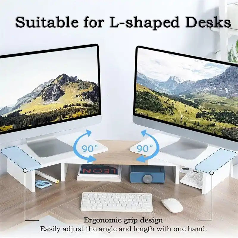 Dreifacher Dual-Monitorständer