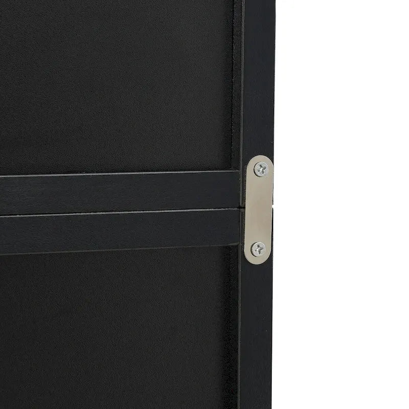 Tour multimédia à 8 niveaux, armoire de rangement étroite avec étagères réglables