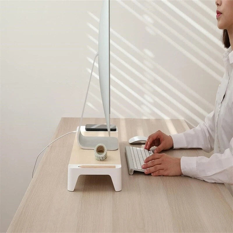 Ripiano rialzato per supporto da computer e monitor