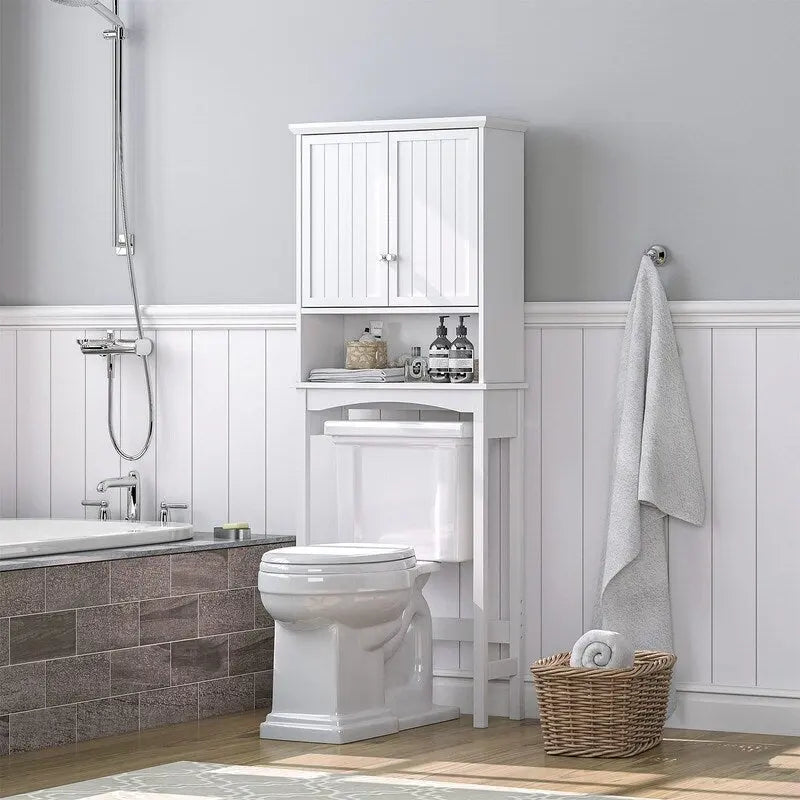 Armadietto contenitore sopra il WC - 9D x 24W x 62H