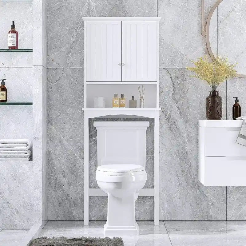 Armadietto contenitore sopra il WC - 9D x 24W x 62H