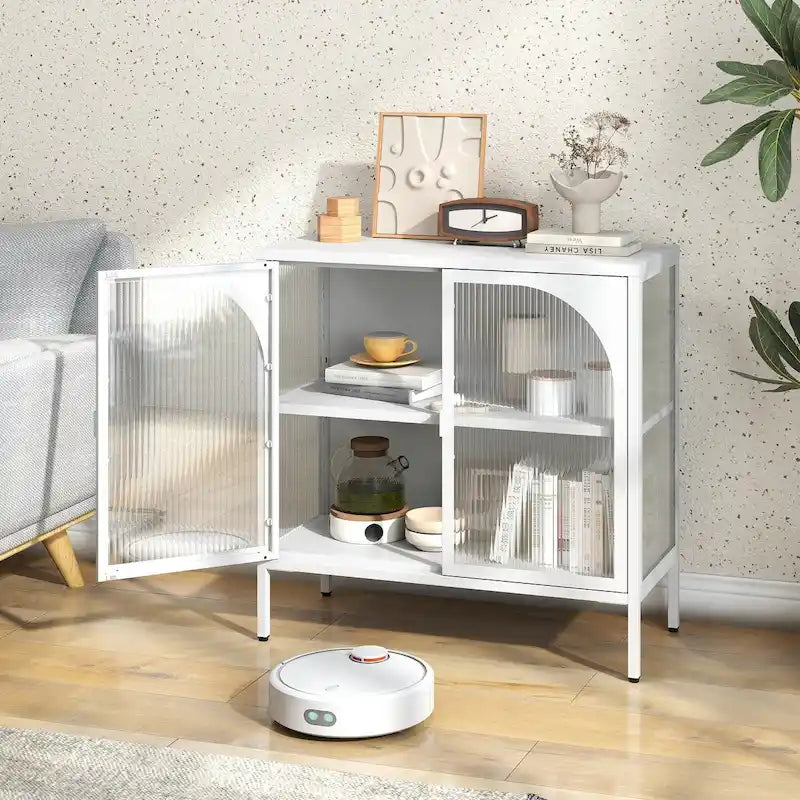 Modern coffee bar cabinet